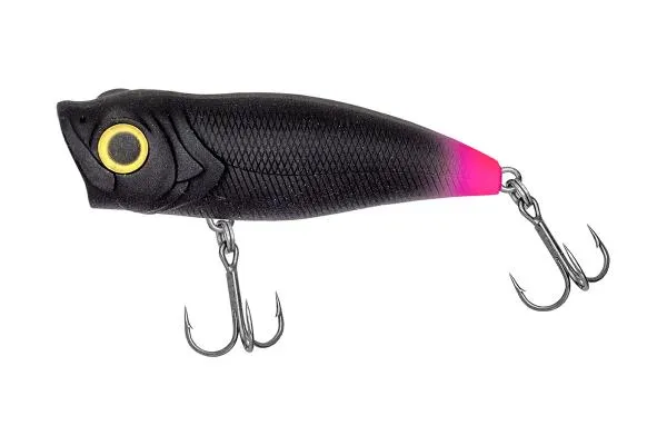 SNECI - Horgász webshop és horgászbolt - Predator-Z PoppZoom wobbler, 5,5 cm, 5,6 g, fekete, rózsaszín black, úszó