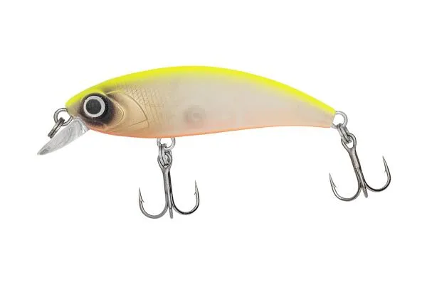 SNECI - Horgász webshop és horgászbolt - Predator-Z Immortal Shad wobbler, 5 cm, 4 g, fluo sárga, fehér, úszó