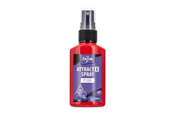 SNECI - Horgász webshop és horgászbolt - CZ AttractX aroma spray, szilva, 50 ml