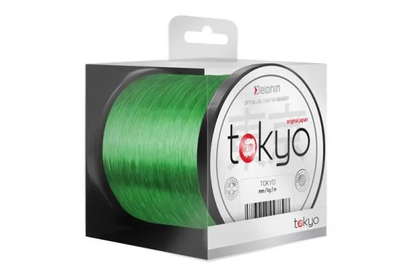 SNECI - Horgász webshop és horgászbolt - Delphin TOKYO monofil zsinór / fluo zöld-0,261mm 12lbs 7200m