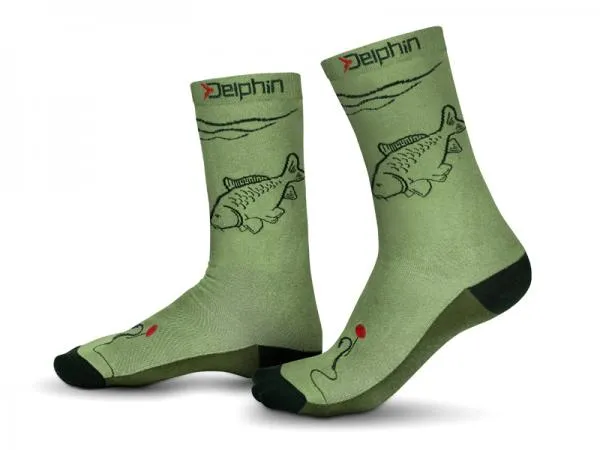 SNECI - Horgász webshop és horgászbolt - Delphin CARP zokni-méret. 41-46