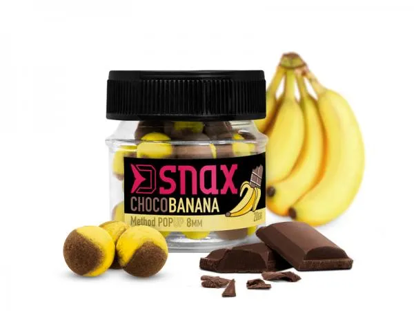 SNECI - Horgász webshop és horgászbolt - D SNAX POP csali 12mm/20g-Csokoládé-Banán