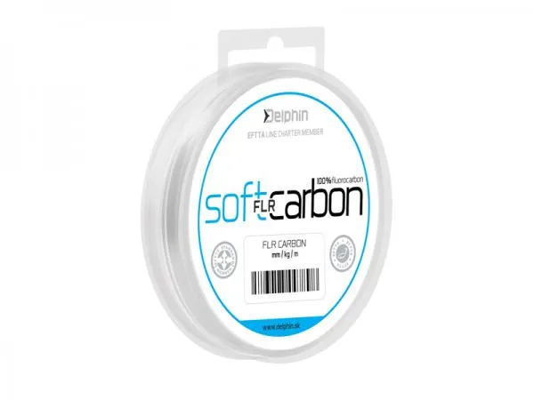 SNECI - Horgász webshop és horgászbolt - Delphin SOFT FLR CARBON - 100% fluocarbon-0,405mm 10,1kg 20m