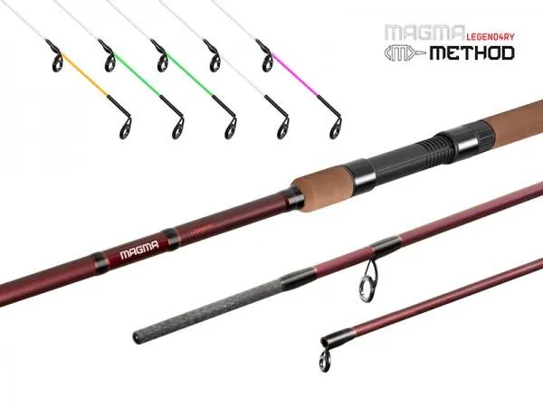 SNECI - Horgász webshop és horgászbolt - Delphin MAGMA LEGEND4RY Method-360cm/215g/3rész feeder, picker horgászbot