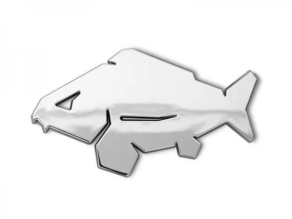 SNECI - Horgász webshop és horgászbolt - Delphin CARP 3D matrica króm-króm