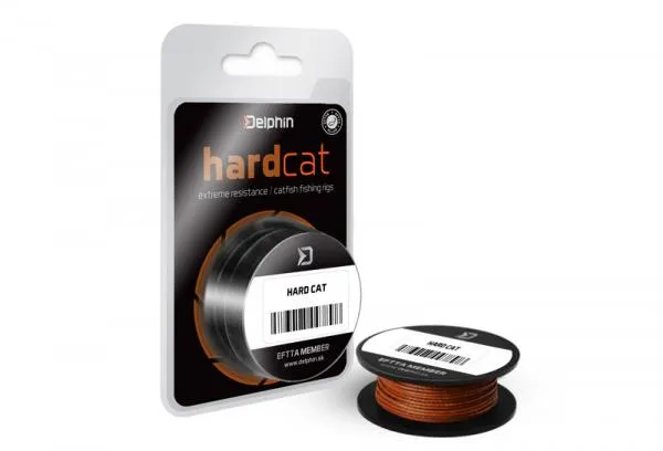 SNECI - Horgász webshop és horgászbolt - Delphin HARD CAT / vörösbarna-0,80mm 78,2kg 10m