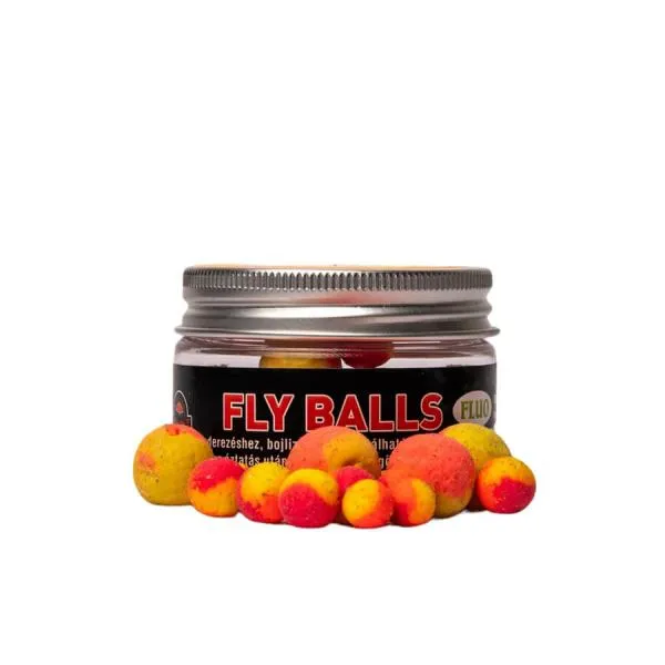 SNECI - Horgász webshop és horgászbolt - BETAMIX Eper fly balls fluo 8,10,14mm - 30g PopUp