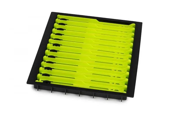 SNECI - Horgász webshop és horgászbolt - Matrix Shallow Drawer Winder Tray 180mm - Lime  18cm Lime Small Winder Tray (12 winders)