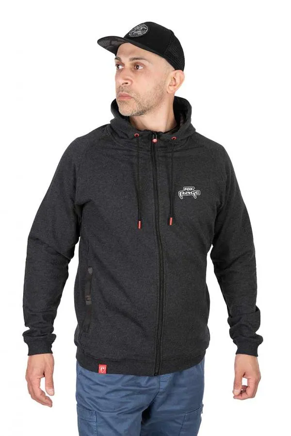 SNECI - Horgász webshop és horgászbolt - Fox Rage Voyager Hoodies sötét szürke M-es pulóver