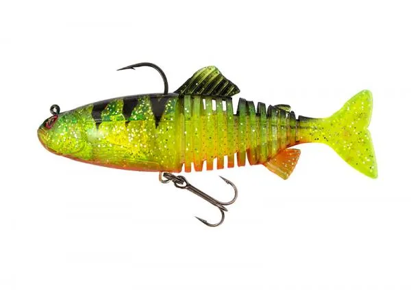 SNECI - Horgász webshop és horgászbolt - Fox Rage Replicant Jointed Legend Colours Replicant 23cm 9in JOINTED 130g UV Natural Perch gumicsali