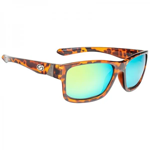 SNECI - Horgász webshop és horgászbolt - Fox Rage Strike King Pro Tortoiseshell Sunglasses SK Pro Sunglasses Shiny Tortoiseshell Frame Multi Layer Green Mirror Amber Base Lens napszemüveg