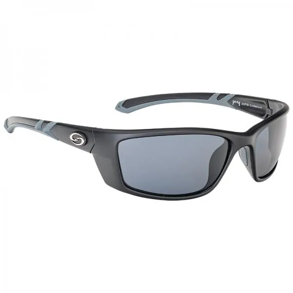 SNECI - Horgász webshop és horgászbolt - Strike King SK Plus Cumberland Matte Black Grey Rubber Sunglasses Cumberland Matte Black Frame