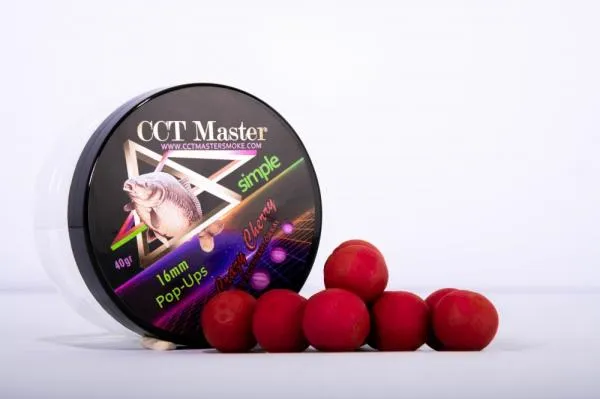 SNECI - Horgász webshop és horgászbolt - CCCT Master Simple Pop-ups Cseresznye-Bors (Crazy Cherry) 16mm
