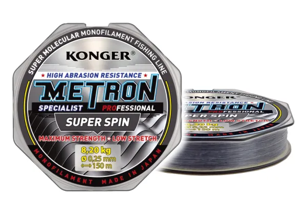 SNECI - Horgász webshop és horgászbolt - KONGER Metron Specialist Pro Super Spin 0.25mm/150m