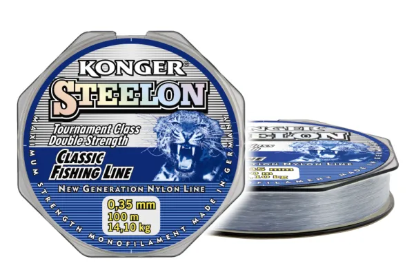 SNECI - Horgász webshop és horgászbolt - KONGER Steelon Classic 0.14mm/100m