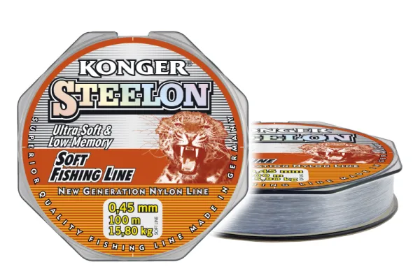 SNECI - Horgász webshop és horgászbolt - KONGER Steelon Soft Line 0.35mm/150m