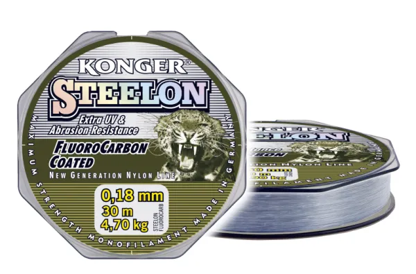 SNECI - Horgász webshop és horgászbolt - KONGER Steelon FC 0.12mm/30m