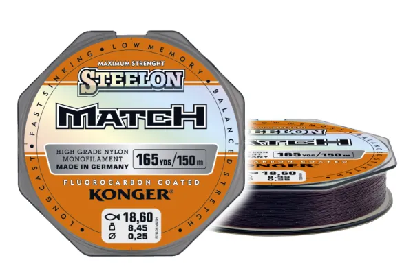 SNECI - Horgász webshop és horgászbolt - KONGER Steelon Match FC 0.14mm/150m