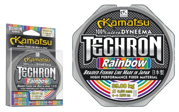 SNECI - Horgász webshop és horgászbolt - KAMATSU Techron Rainbow 0.40/100m