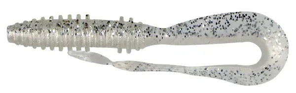 SNECI - Horgász webshop és horgászbolt - KONGER Big Tail Twist 6cm Glitter silver