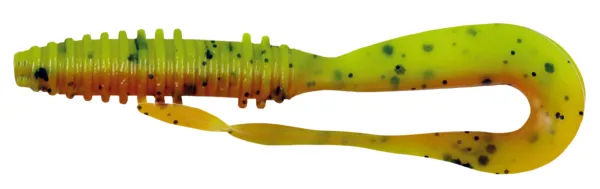 SNECI - Horgász webshop és horgászbolt - KONGER Big Tail Twist 6cm Dirty yellow