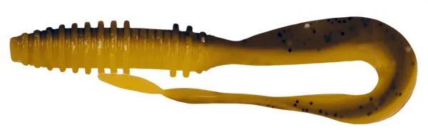 SNECI - Horgász webshop és horgászbolt - KONGER Big Tail Twist 8cm Green hot lemon