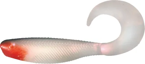 SNECI - Horgász webshop és horgászbolt - KONGER Shad Grub 6.4cm Bleeding pearl