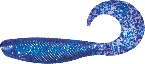 SNECI - Horgász webshop és horgászbolt - KONGER Shad Grub 6.4cm Electric blue