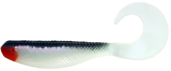 SNECI - Horgász webshop és horgászbolt - KONGER Shad Grub 8.9cm Bleeding pearl