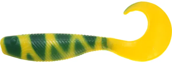 SNECI - Horgász webshop és horgászbolt - KONGER Shad Grub 8.9cm Green tiger