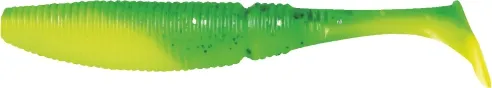SNECI - Horgász webshop és horgászbolt - KONGER Power Grub 5cm Green hot lemon