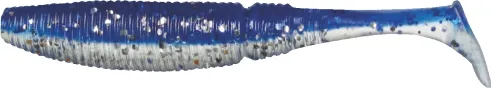 SNECI - Horgász webshop és horgászbolt - KONGER Power Grub 7.5cm Glitter police