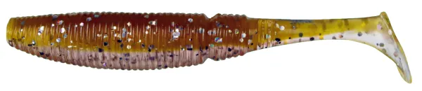 SNECI - Horgász webshop és horgászbolt - KONGER Power Grub 10cm Glitter gold