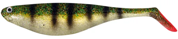 SNECI - Horgász webshop és horgászbolt - KONGER Flat Shad 9.5cm Glitter Perch
