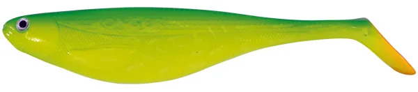 SNECI - Horgász webshop és horgászbolt - KONGER Flat Shad 9.5cm Green Lemon