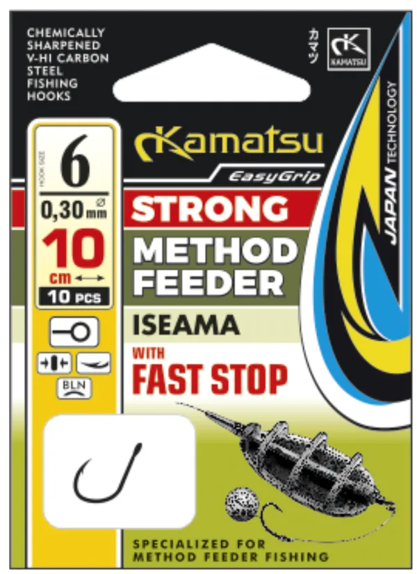 SNECI - Horgász webshop és horgászbolt - KAMATSU Method Feeder Strong Iseama 6 Fast Stop