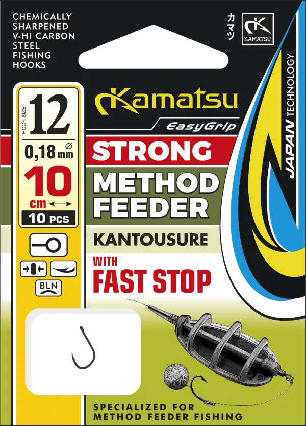 SNECI - Horgász webshop és horgászbolt - KAMATSU Method Feeder Strong Kantousure 6 Fast Stop