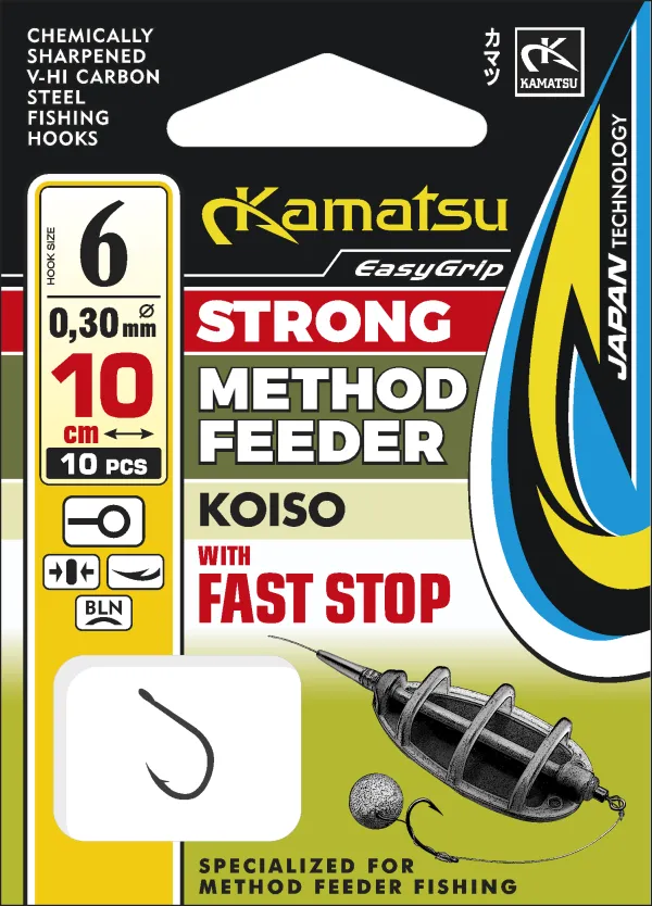 SNECI - Horgász webshop és horgászbolt - KAMATSU Method Feeder Strong Koiso 8 Fast Stop