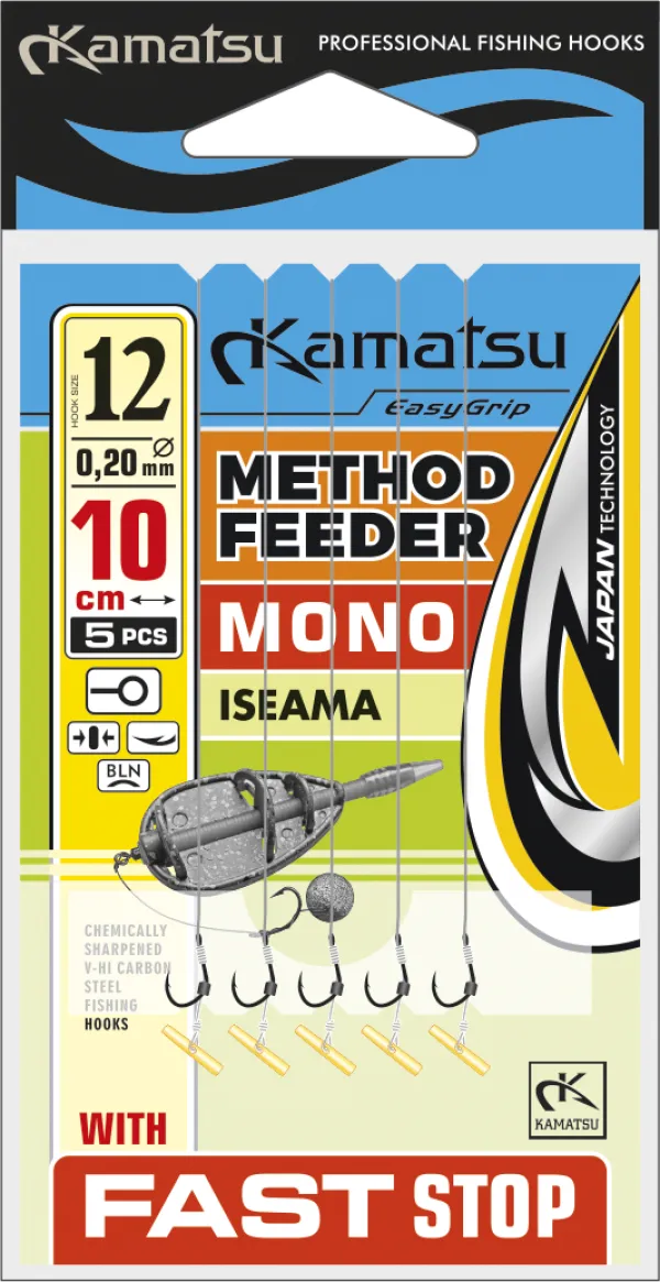 SNECI - Horgász webshop és horgászbolt - KAMATSU Method Feeder Mono Iseama 6 Fast Stop