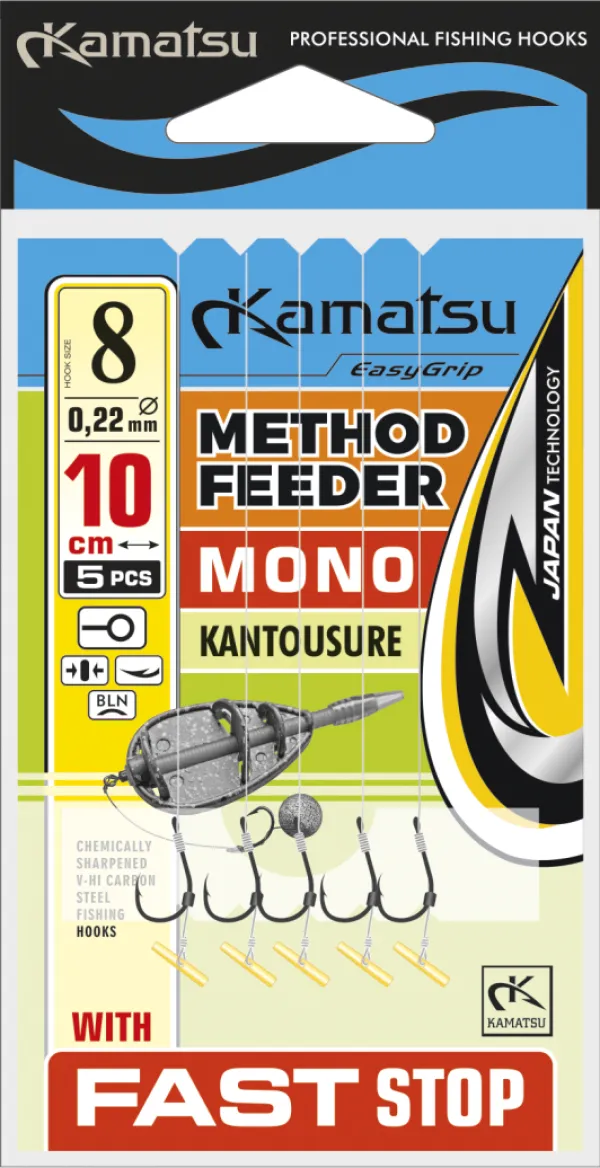 SNECI - Horgász webshop és horgászbolt - KAMATSU Method Feeder Mono Kantousure 8 Fast Stop