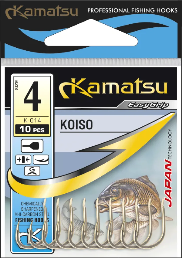 SNECI - Horgász webshop és horgászbolt - KAMATSU Kamatsu Koiso 1/0 Gold Flatted