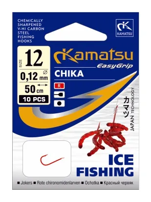 SNECI - Horgász webshop és horgászbolt - KAMATSU 50cm Winter Bloodworm Chika 10