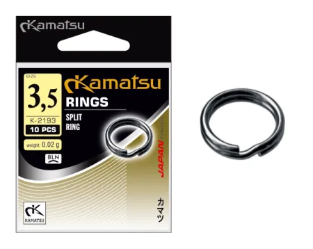SNECI - Horgász webshop és horgászbolt - KAMATSU Split Ring K-2193 3.5