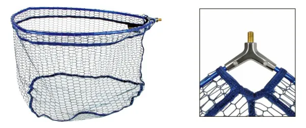 SNECI - Horgász webshop és horgászbolt - KONGER Landing Net Basket Rubber Lined Competitive Large