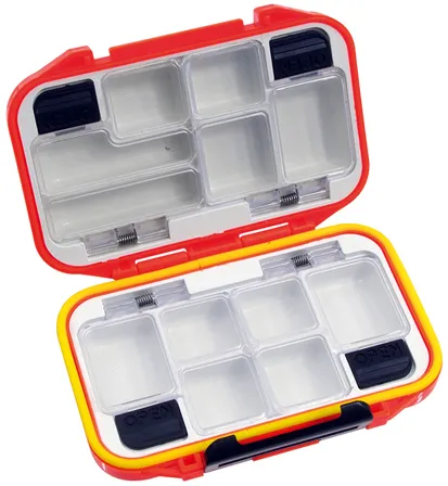 SNECI - Horgász webshop és horgászbolt - KONGER Accessories Box Compartments:12 Double Sided 114x77x35mm