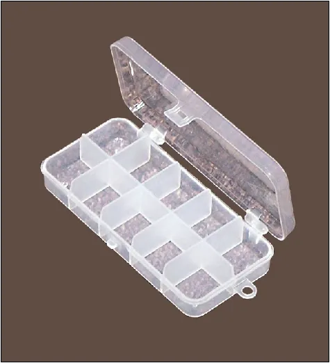 SNECI - Horgász webshop és horgászbolt - KONGER Box Hs009 Compartments:10 One Sided 130x63x25mm