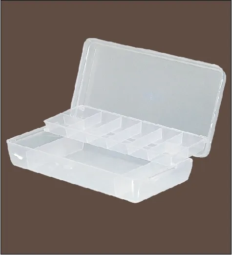 SNECI - Horgász webshop és horgászbolt - KONGER Box Hs021 Compartments:11 One Sided With An Overlay 205x108x42mm