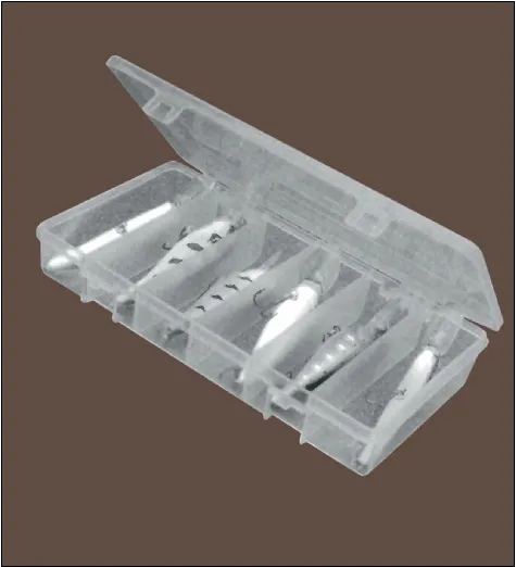 SNECI - Horgász webshop és horgászbolt - KONGER Box Hs024 Compartments:6 One Sided 208x110x35mm