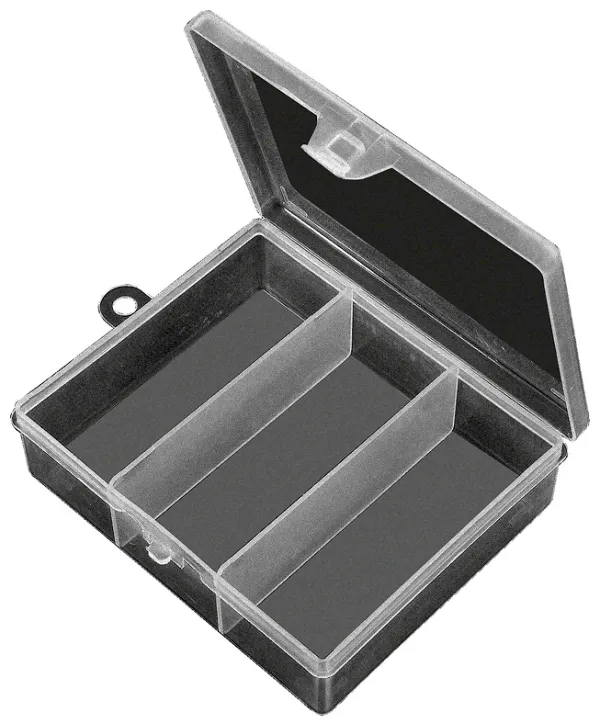 SNECI - Horgász webshop és horgászbolt - KONGER Box Hs025 Compartments:3 One Sided 105x87x30mm