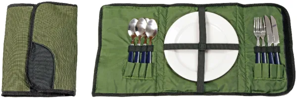 SNECI - Horgász webshop és horgászbolt - KONGER Plate and cutlery kit